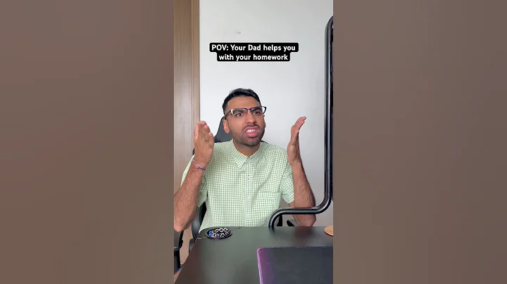 POV: Your Dad Helps You With Your Homework 😂 #shorts