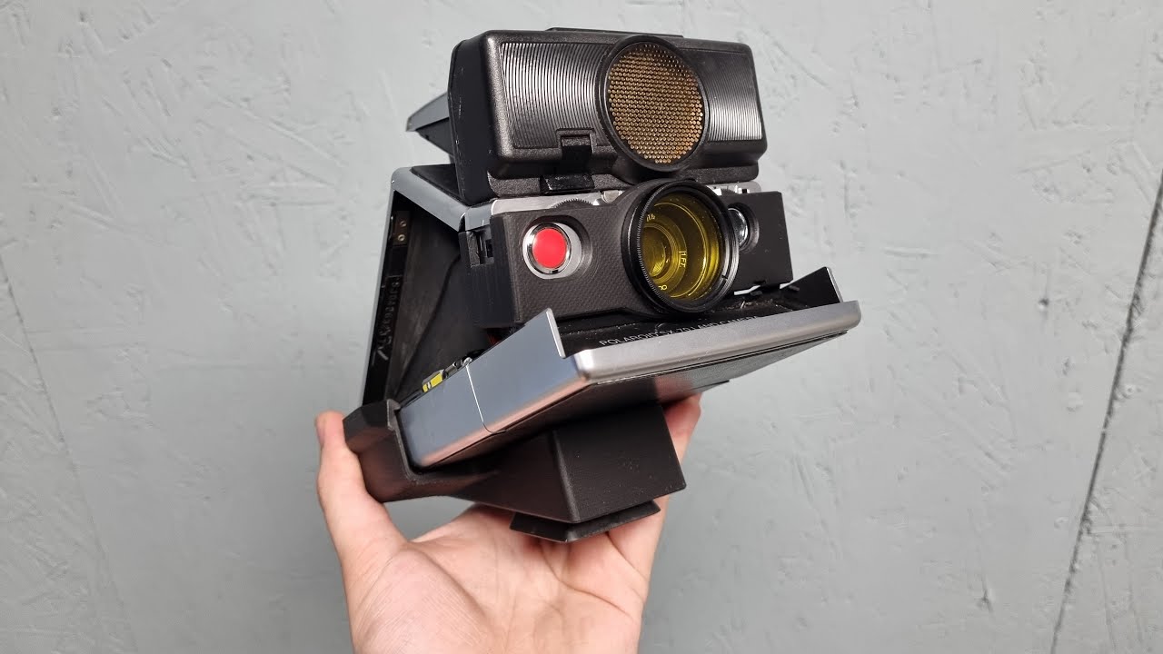 Polaroid SX-70 37mm filter adapter and tripod mount