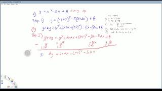 DELTA METHOD - BASIC DIFFERENTIATION (Filipino) PART 2