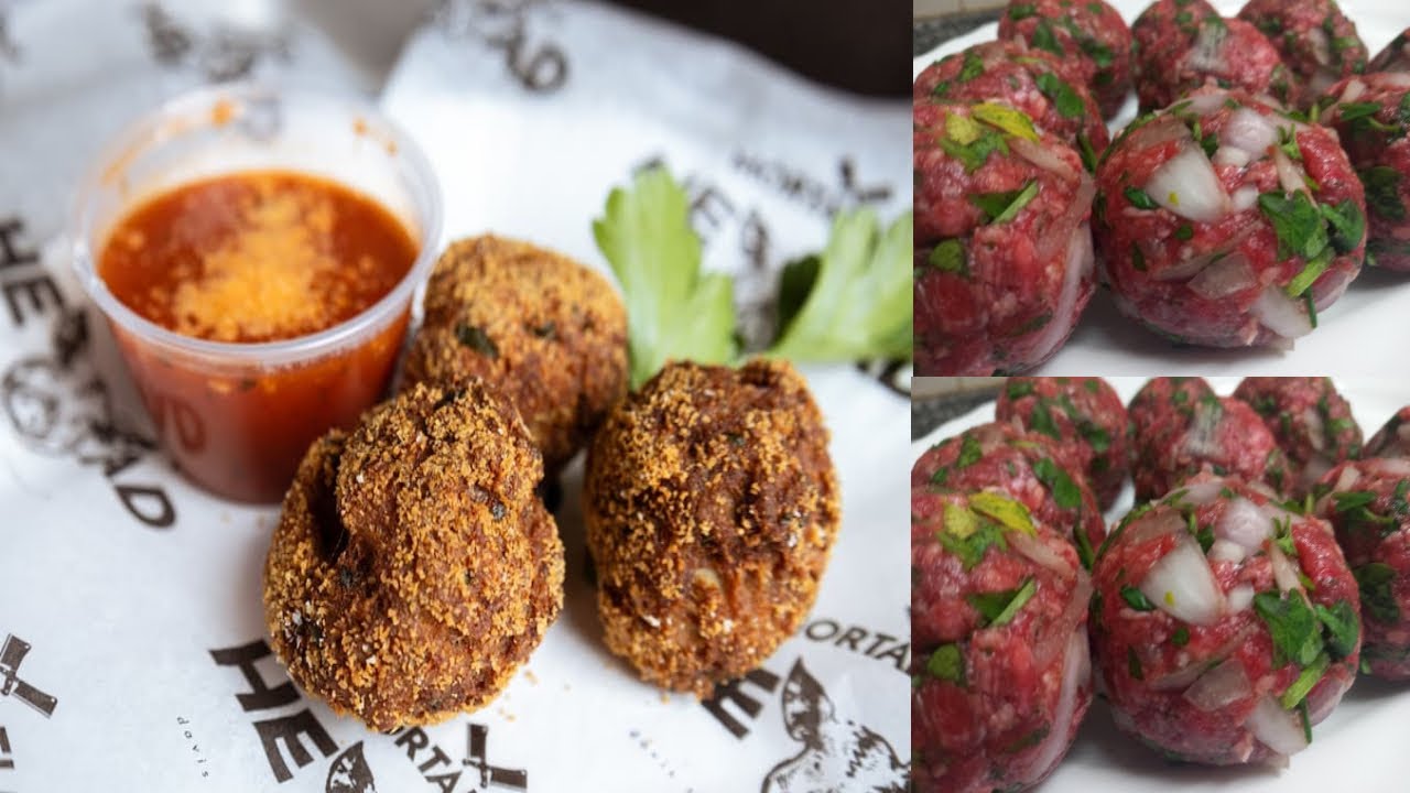 BUTCHER'S NUGGET (CRISPY FRIED MEATBALLS) MERRY XMAX EVERYONE YouTube