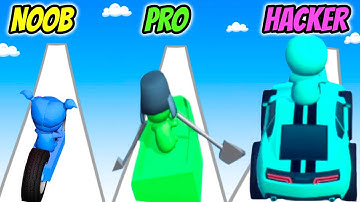 NOOB vs PRO vs HACKER - CarCraft.io