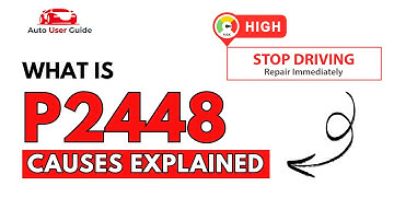 What is P2448 : Engine Error Code Causes Explained