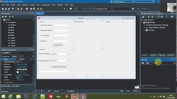 Cara membuat aplikasi perulangan, percabangan, array dengan Delphi 10.3
