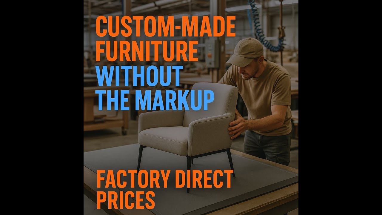 Custom Furniture in Canada? Watch How to Order Exactly What You Want! - Livenormad