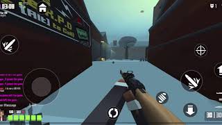 Playing Krunker.io mobile with controller |  painful to watch 😤