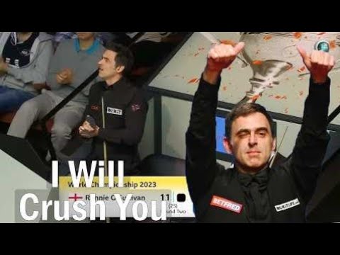 Image of video the Ronnie O'Sullivan Took Great Advantage of The Opponent's Mistakes!#billiards #ronnie 7