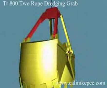 TR800  The Two Rope DREDGING Clamshell GRABS