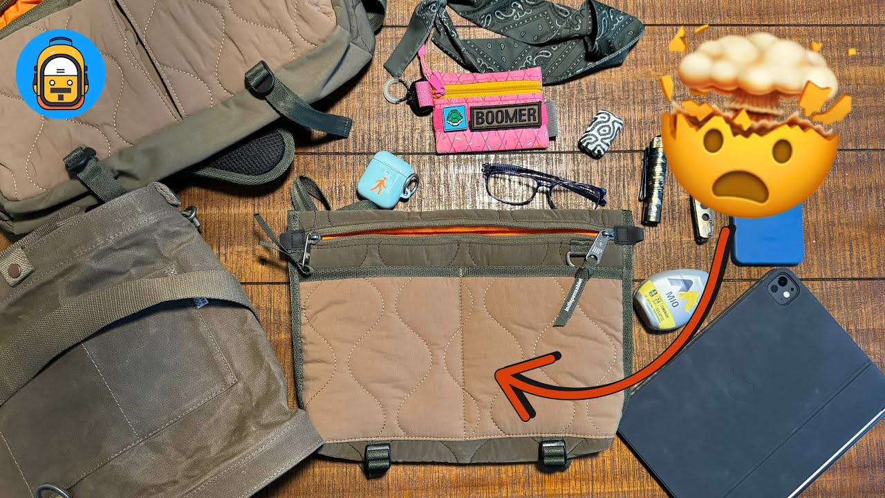 バッグ・カバンその他 masmarulez Travel sacoche bag BUK431 Japanese Sacoche Style Shoulder Bag from Indispensable Tokyo