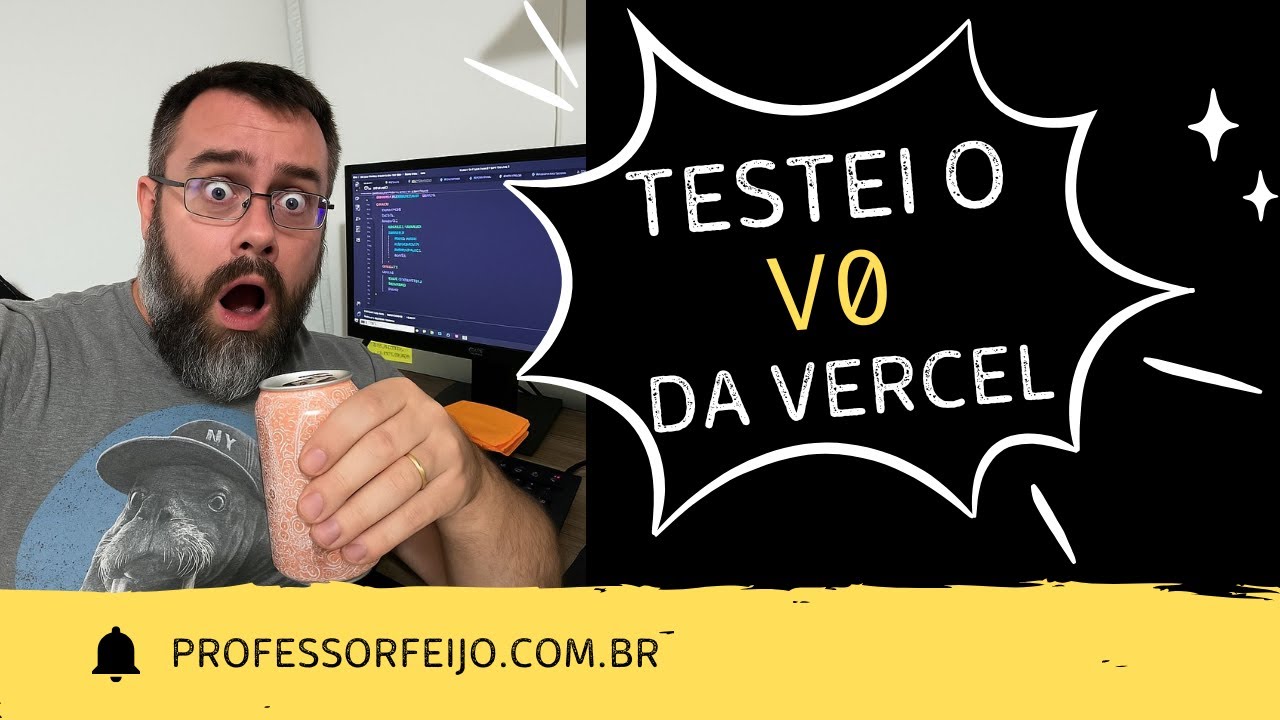 Teste o v0 da Vercel e o resultado foi...