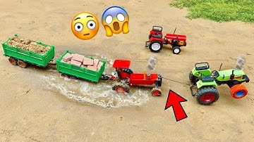diy tractor stuck in mud mini science project | @KeepVilla | Ishdeep Town