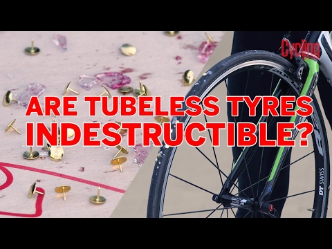 Cycling Weekly Science: Are Tubeless Tyres Indestructible?