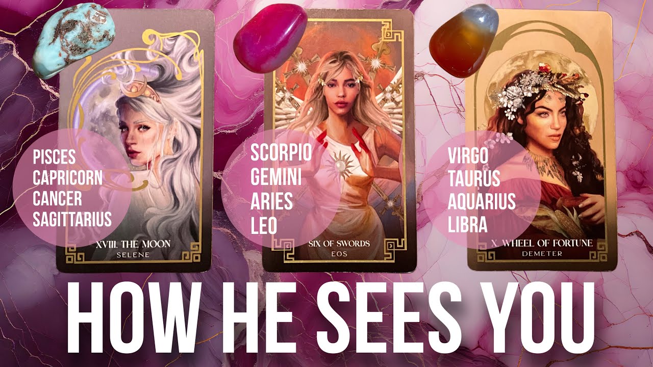 How he sees you - Pick a Card Tarot Reading