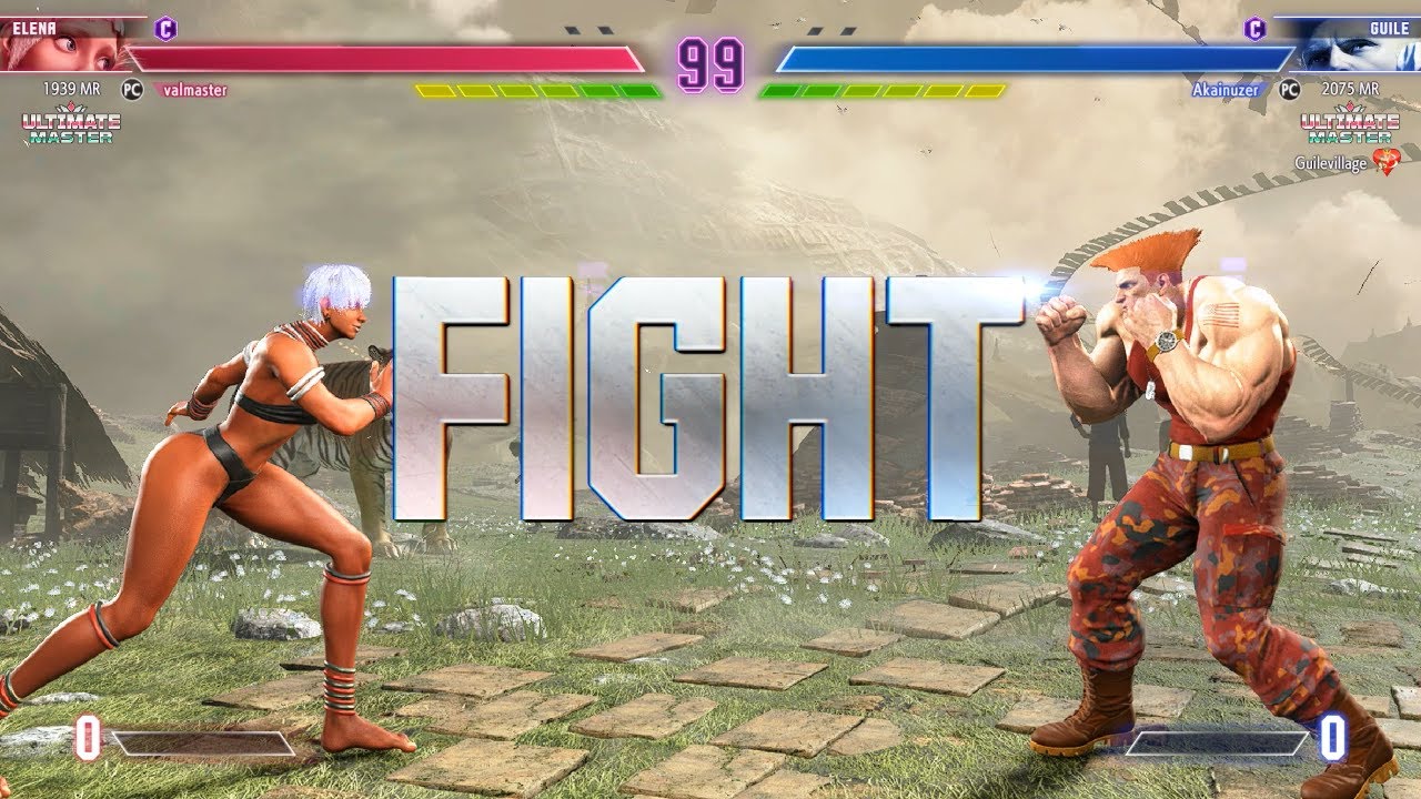 Street Fighter 6 🔥 VALMASTER (Elena) Vs AKAINU (Guile)🔥SF6 High Level Matches!