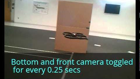 Autonomous navigation of the quadrotor ARDRONE
