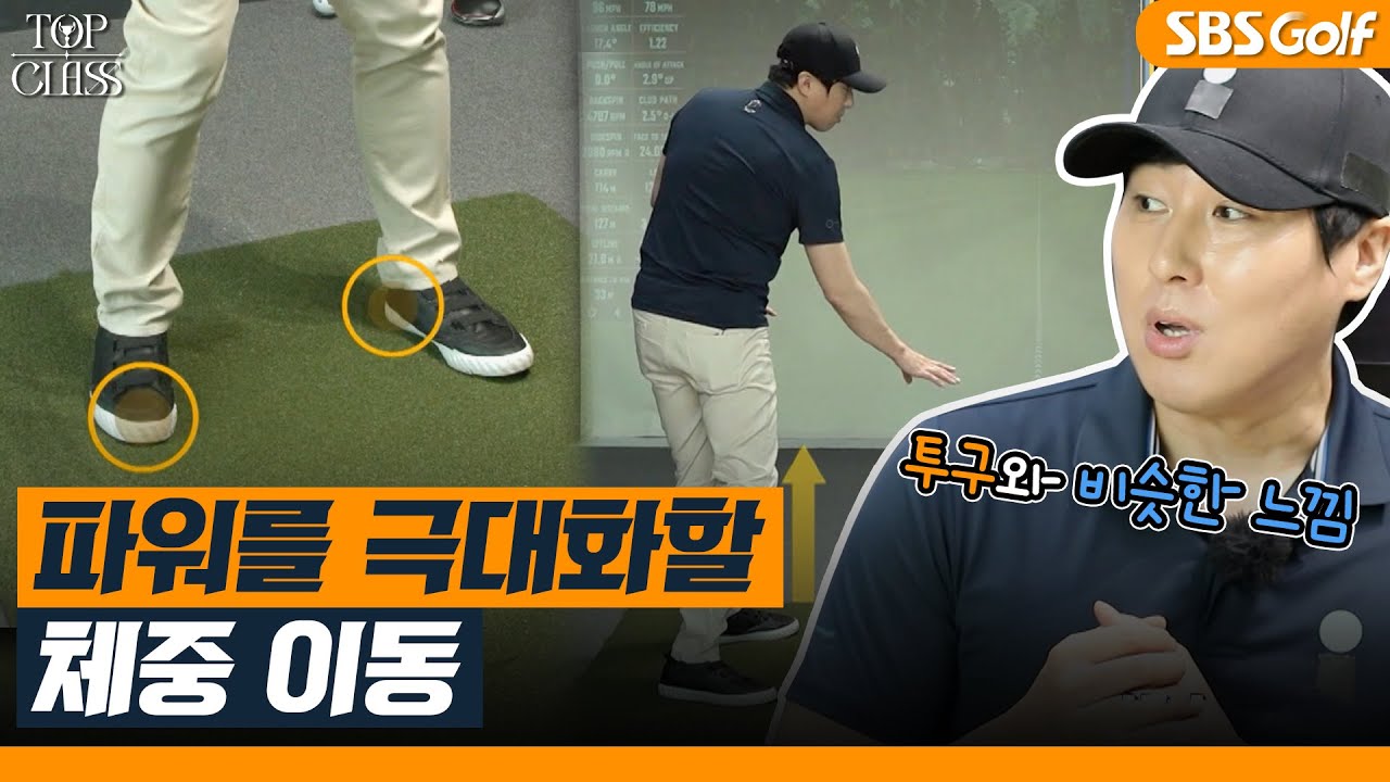 [나승욱 레슨] 방신실 · 황유민의 스승이 알려주는 장타의 비법! 단계별 체중 이동 l TOP CLASS