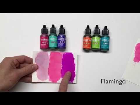 Adirondack Alcohol Ink Colour Chart