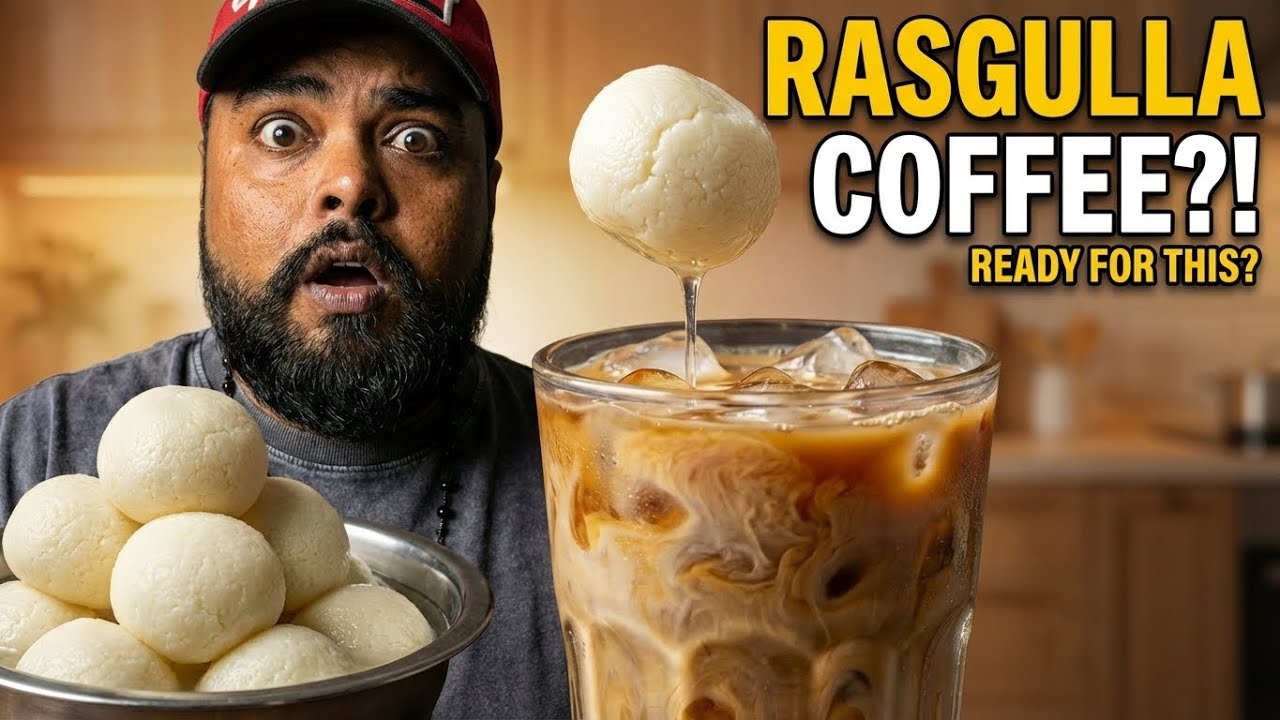 Rasgulla Coffee?! Ye Desi Experiment Try Karna Bilkul mat Chahiye? ☕😳