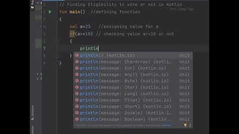 Decision Making Statement in Kotlin | Prof. Antony Vijay #shorts