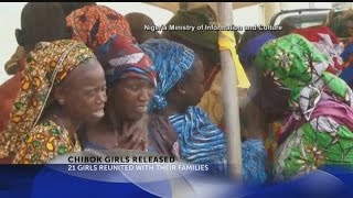 Information Nigerian parents reunite with 21 girls freed by Boko Haram News