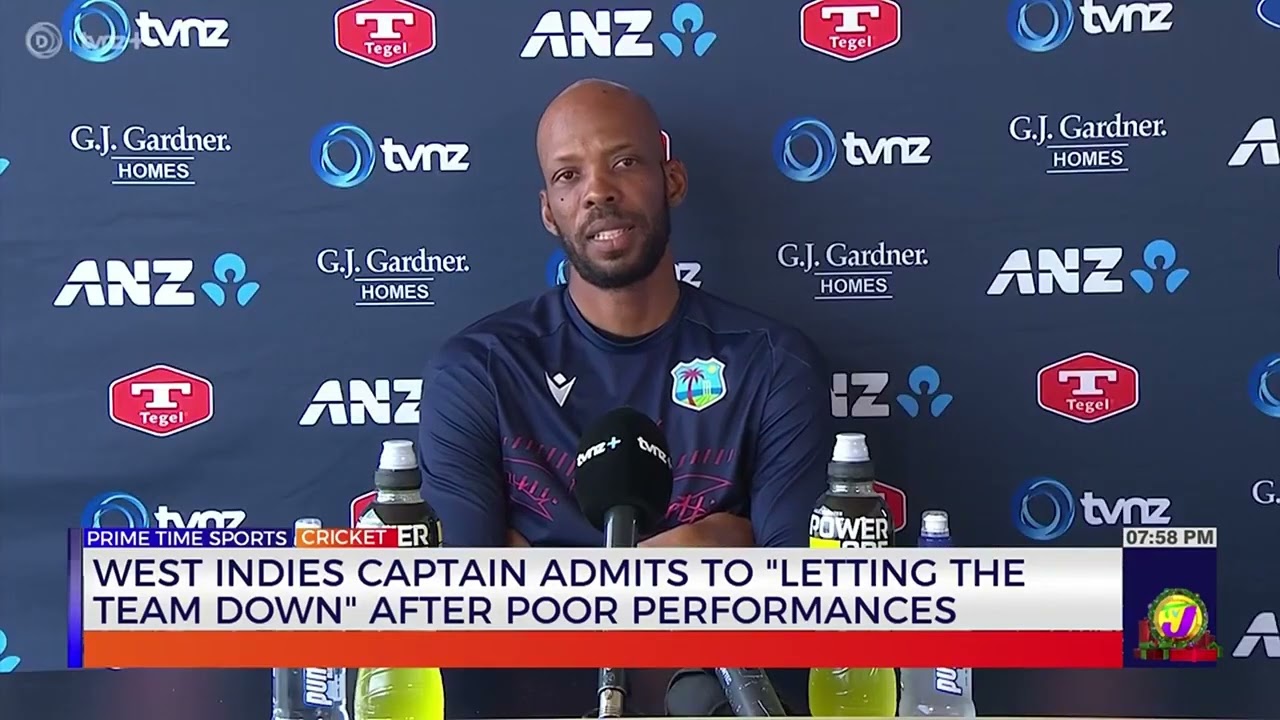 West Indies Captain Admits To 