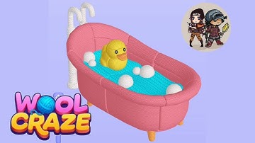 Wool Craze Puzzle level 93 Bathtub | Mobile Gameplay Walkthrough |