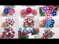 10 ideas beautiful flowers from glitter foamiran flower making diy