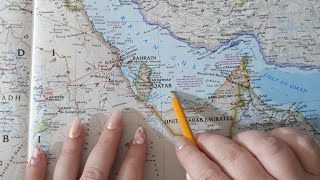 ASMR ~ Al Khor, Qatar History & Geography ~ Soft Spoken Map Tracing Google Earth screenshot 2