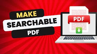 چگونه یک PDF قابل جستجو کنیم