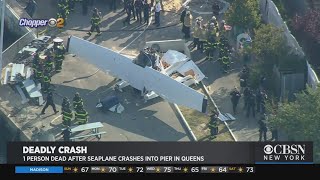 1 Dead, 2 Critically Injured In Small Plane Crash In Queens