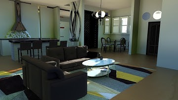 House Rendering - Cinema 4D & Octane