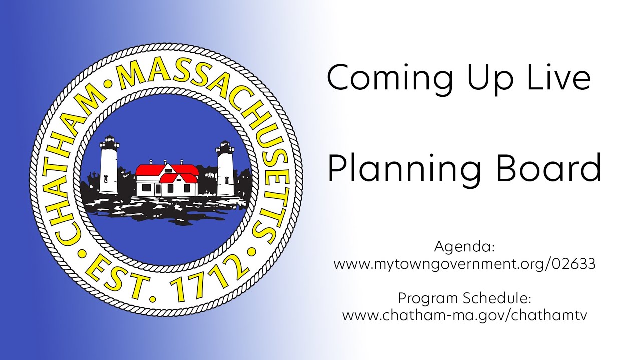 Town of Chatham | Planning Board | January 12, 2026