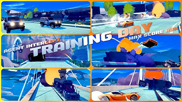 Agent Intercept (iOS) | Training Day "MAX SCORE RUN"