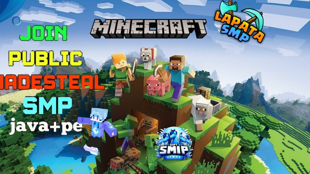 24/7 Public SMP . for all version .POCKET/JAVA EDITION . - YouTube