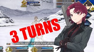 [FGO]LB1 Super Recollection Quest: vs Kadoc and Anastasia 3T feat. Bazett