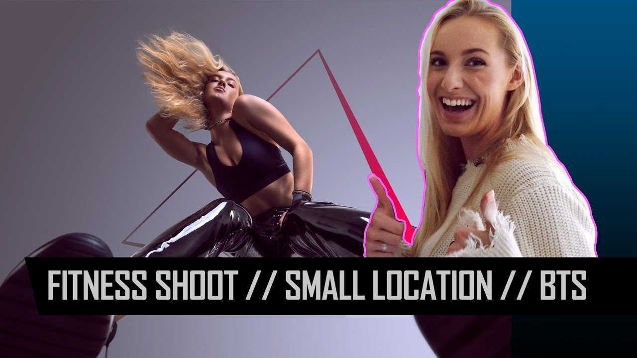 Fitness shoot // Behind the scenes