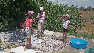 Köyde Halı Yıkama