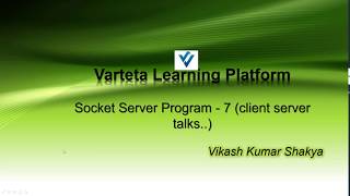 Socket Programming in C, C++ Part - 8 (Client and server sending and receiving the messages)