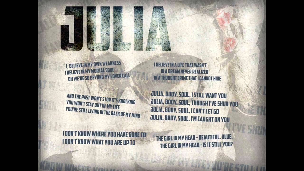 10 Julia (with Lyrics) - Duck On Cover - Shearer