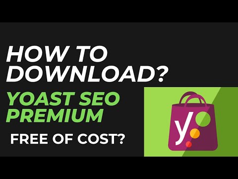 Free WordPress plugin Yoast SEO Premium for optimization