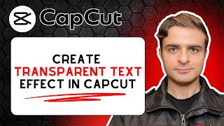 Information Transparent Text or Video Inside Text | CapCut Android & iOS Tutorial Update