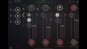 Wonderful day! 🙂 iPad AUv3 MIDI Drum Sequencer App Octachron jam w. AUM, Ruismaker and Zeeon