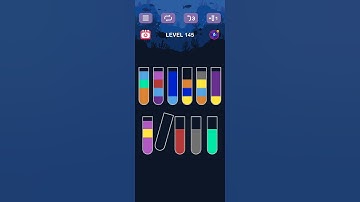 water sort puzzle level 145 guru #games