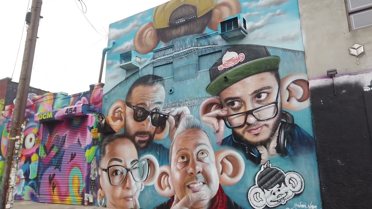 DOPE AF STREET ART BUSHWICK COLLECTIVE BROOKLYN, Walking New York City