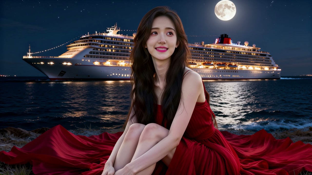 143. ❤️ Bài Hát Romantic, Piano, Female: Du Thuyền Tình Yêu. Lời: KMN AI Music.