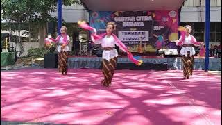 tari lenggang Surabaya versi singkat (kreasi baru) SMAK St Louis 2 Surabaya