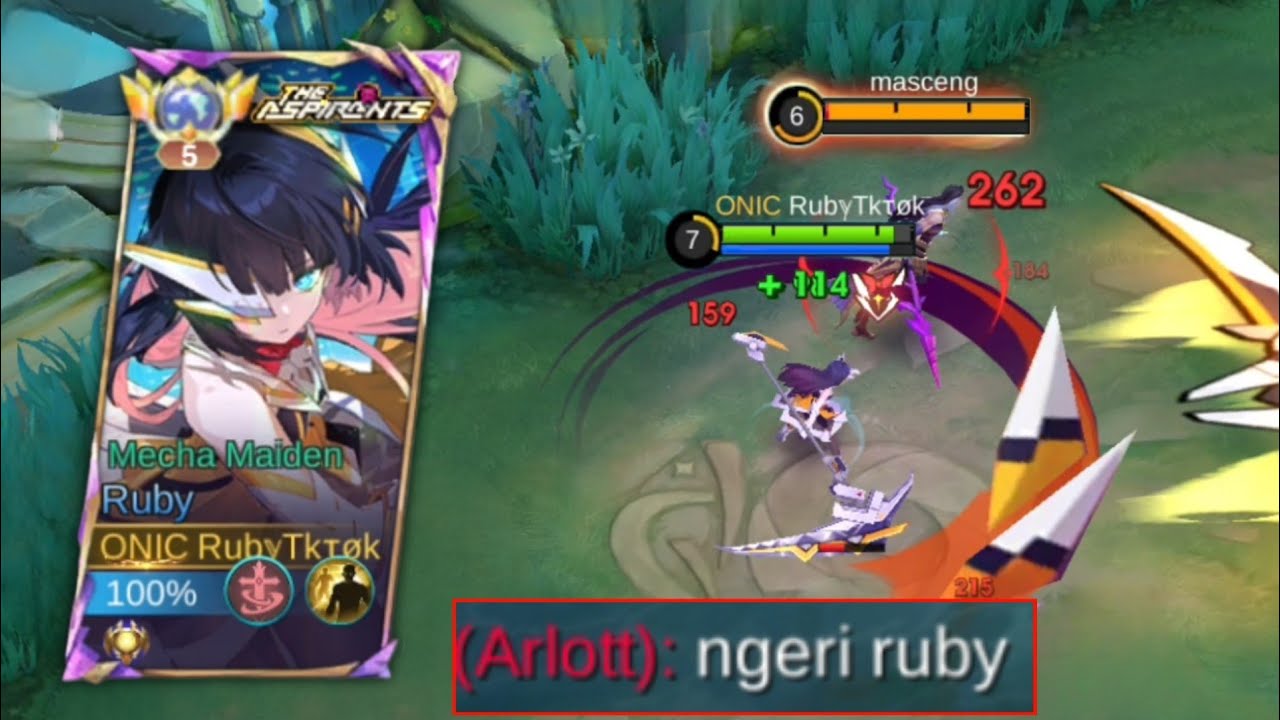 Item Ruby Buat Arlott Kena Mental Sampe Dibuat Frustasi! Ruby Best Build