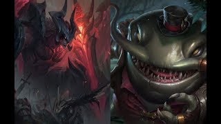 League of Legends!!!гайд на Таам Кенча топ лейн VS Атрокс 21/2/19 KDA!!