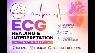 ECG Interpretation Simplified PART 2 | Live with PaceMed.