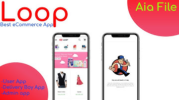 Loop  Full Ecommerce App On Kodular || Best eCommerce app in 202||Admin aia||Delivery Boy aia||