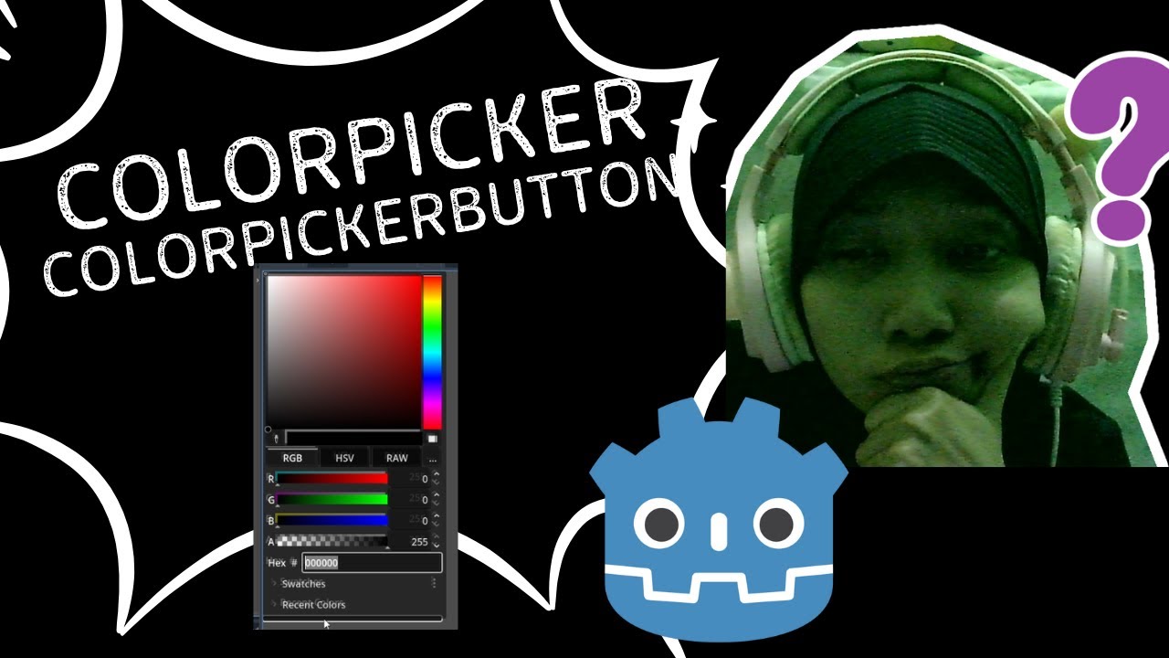GODOT NODE - COLORPICKER DAN COLORPICKERBUTTON